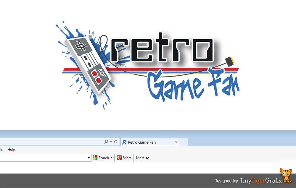 Diseño de Logo por tinytigergrafix22 para Retro Game Fan | Diseño: #5677048