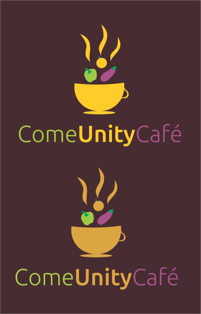 Logo-Design von Mandarina für ComeUnity Cafe | Design #1555499