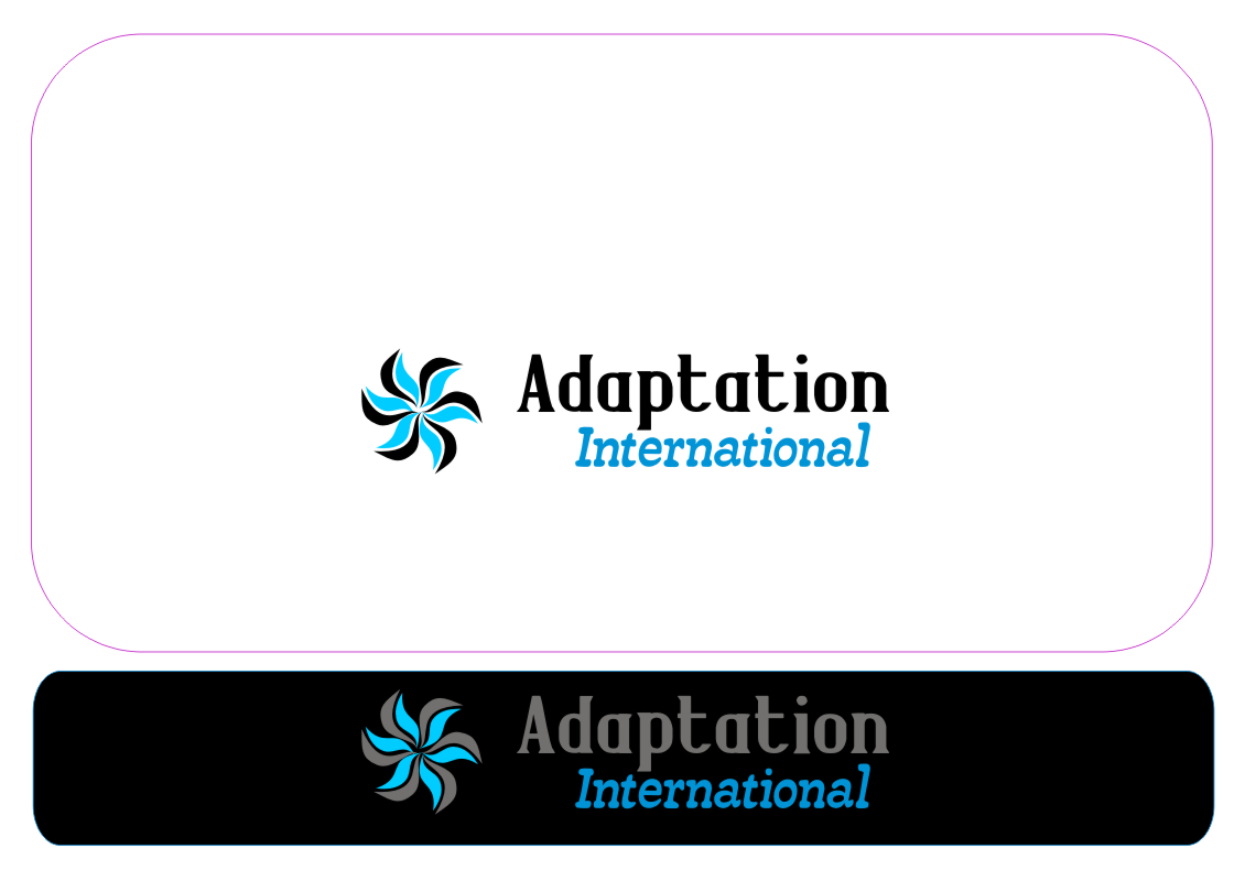 Logo Design by art-media75 for Adaptation International | Design #1566785