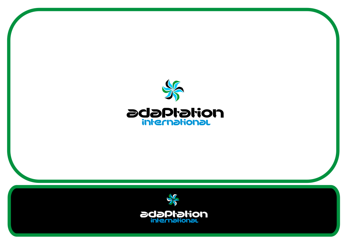 Logo Design by art-media75 for Adaptation International | Design #1566788