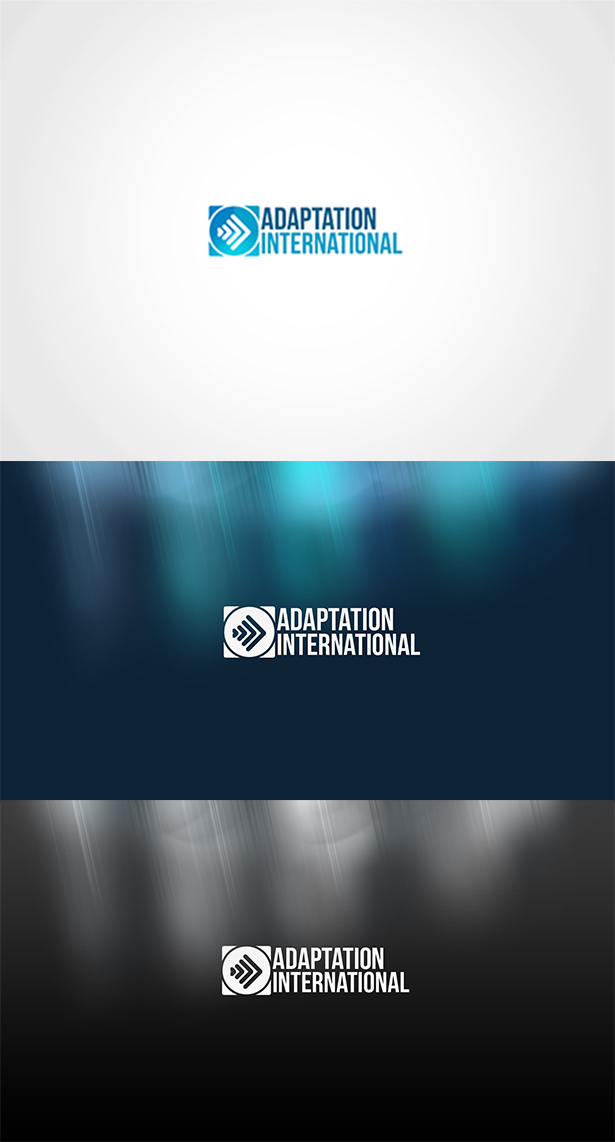 Logo Design by Eleganzy Dezignz for Adaptation International | Design #1566448