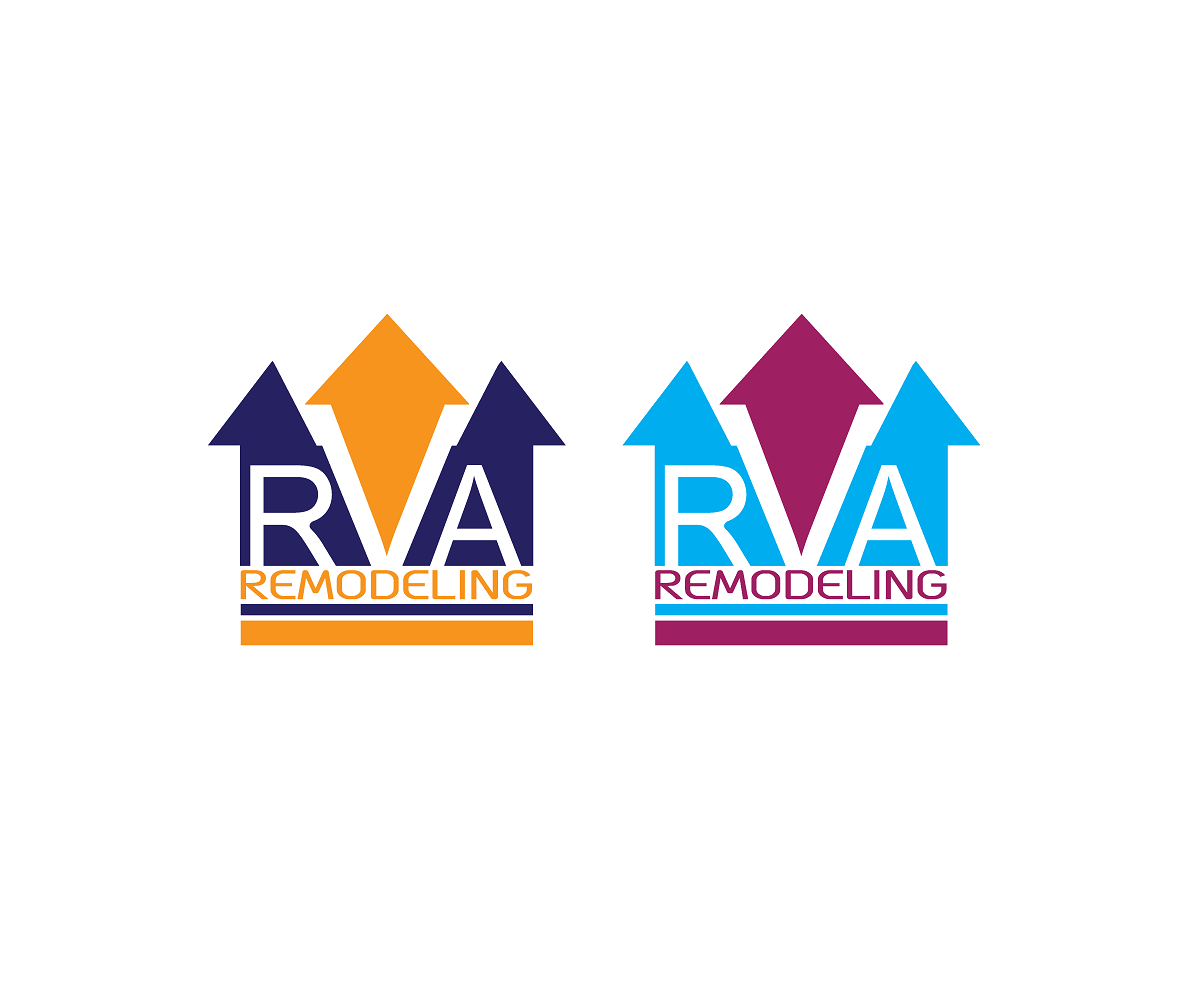 Logo Design by BULB for RVA Remodeling | Design #5662330