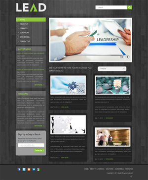 Diseño Wordpress por pb para Agency LEAD | Diseño: #1556582