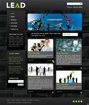 Diseño Wordpress por pb para Agency LEAD | Diseño: #1556585