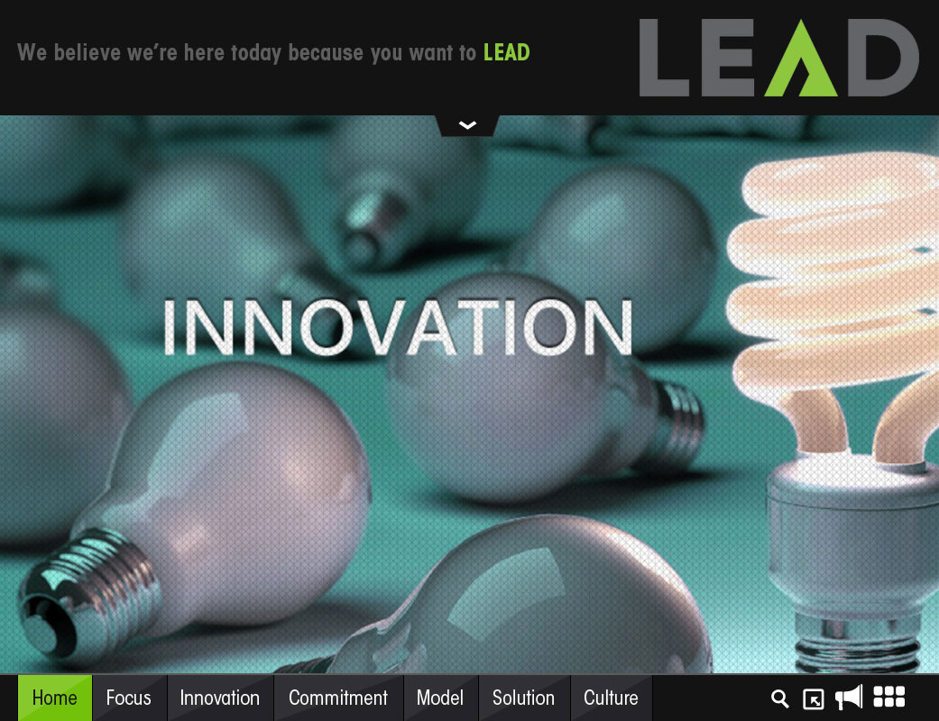 Design Wordpress par Creative Usha pour Agency LEAD | Design #1571839