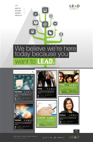 Diseño Wordpress por TechWise para Agency LEAD | Diseño: #1564667