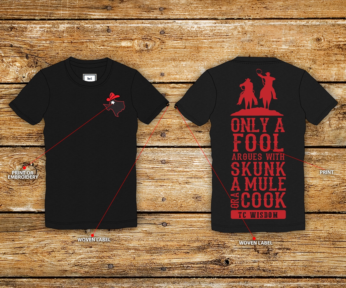 T-shirt Design by jeffdefy for Texas Corral | Design #5639221