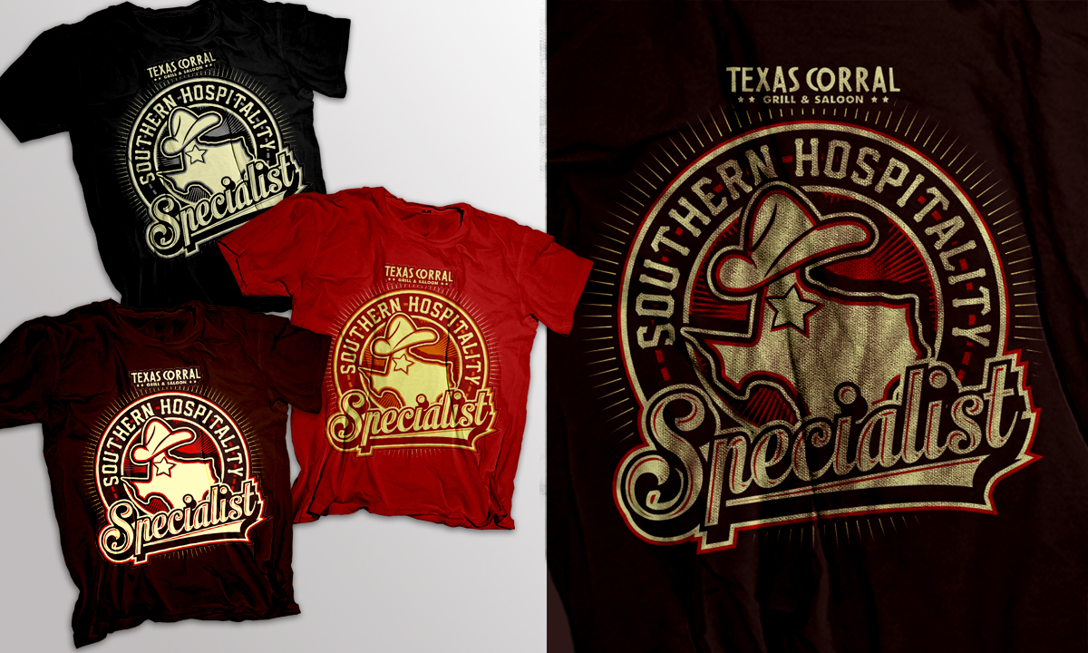 T-shirt Design by PYN-Project for Texas Corral | Design #5660010