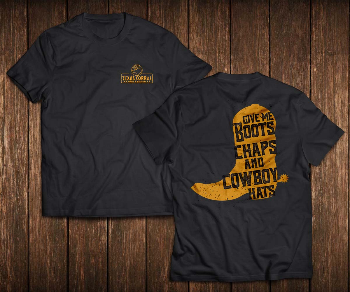 T-shirt Design by Kris Karlson Design for Texas Corral | Design #5667778