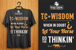 T-shirt Design by db1404 for Texas Corral | Design: #5662583
