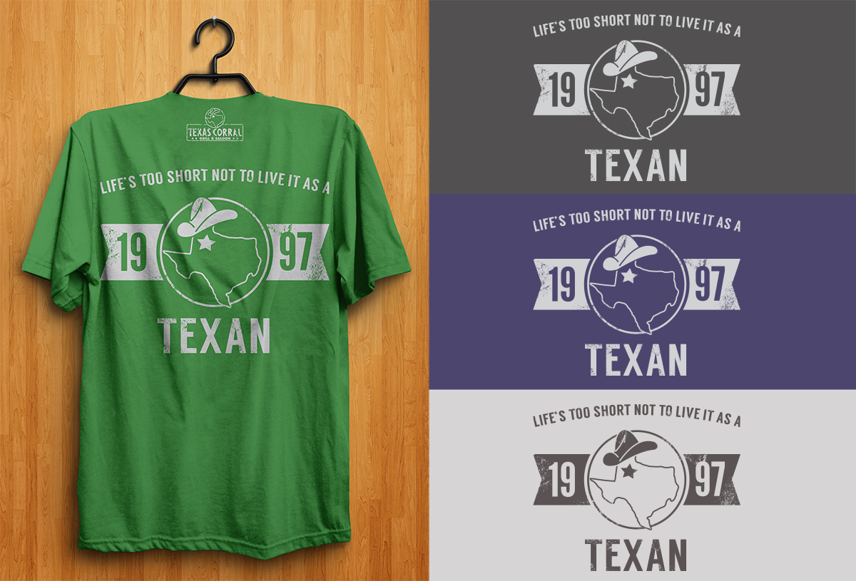T-shirt Design by db1404 for Texas Corral | Design #5705457