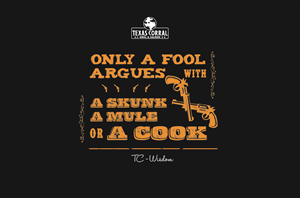 T-shirt Design by Peter Vee for Texas Corral | Design: #5675856