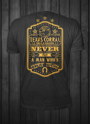 Texas Corral Steakhouse new T-shirt design | T-Shirt-Design von Barney Stinson