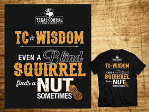 Texas Corral Steakhouse new T-shirt design | Design de T-shirt par CoffeeBreak88