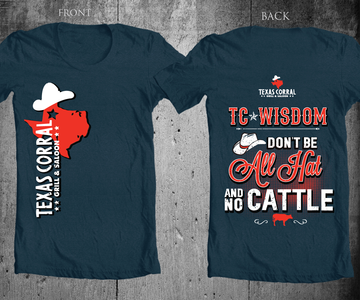 T-shirt Design by TRHZ for Texas Corral | Design #5671408