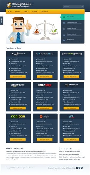 Web Design par pb pour ce projet | Design : #1596221