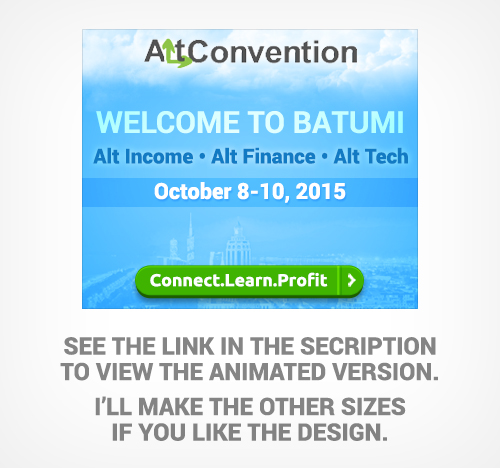 Banner Ad Design by Levardos for Global Bitbillions Group Incorporated | Design #5657271