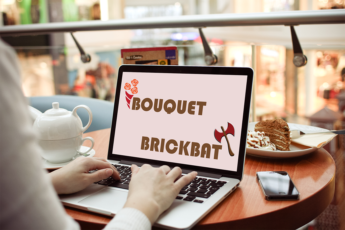 Design Graphique par Saumin Bhavsar pour Brickbats & Bouquets | Design #5662897