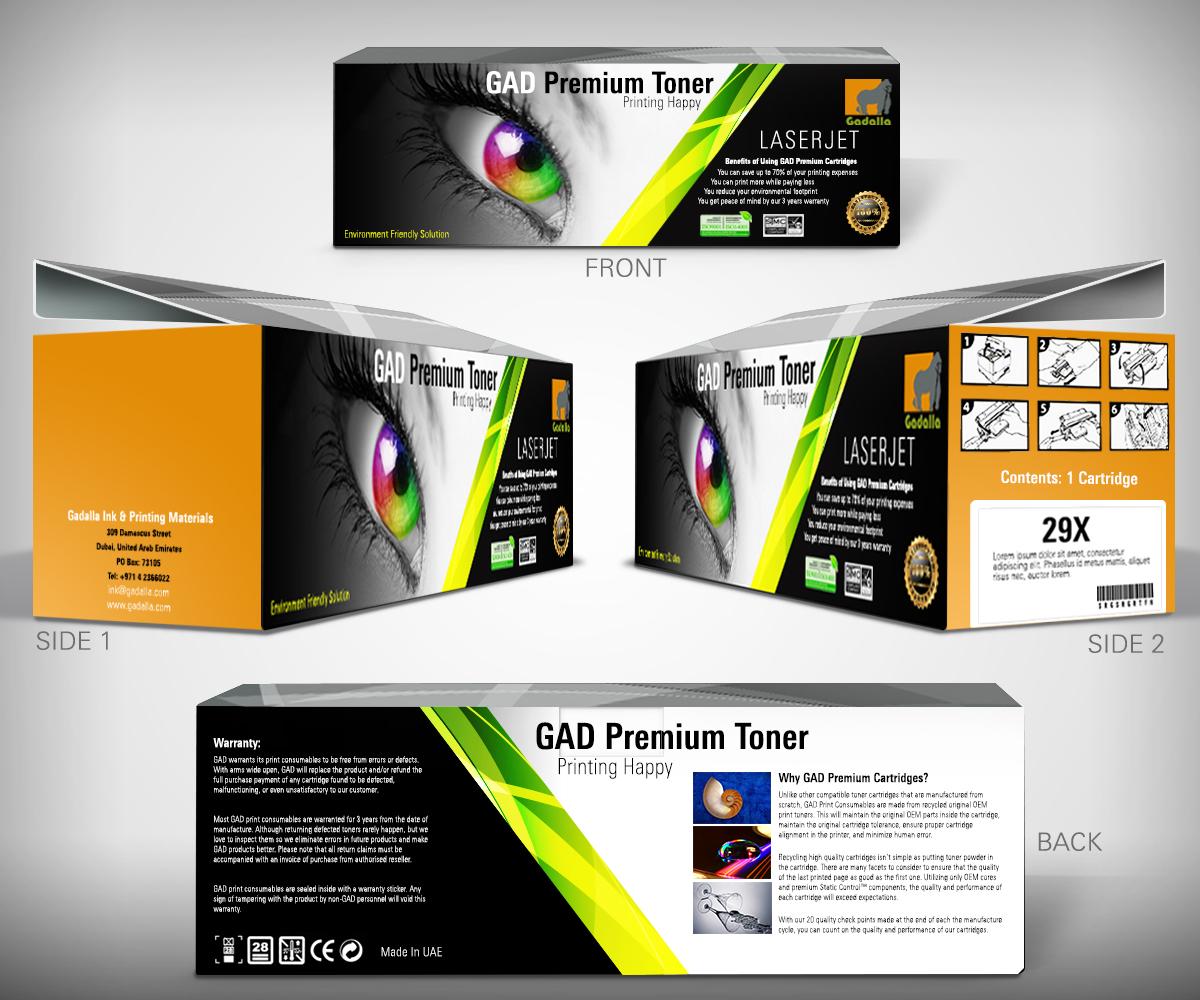 Packaging Design by Lorelli Joglekar for Gadalla Group | Design #5894368