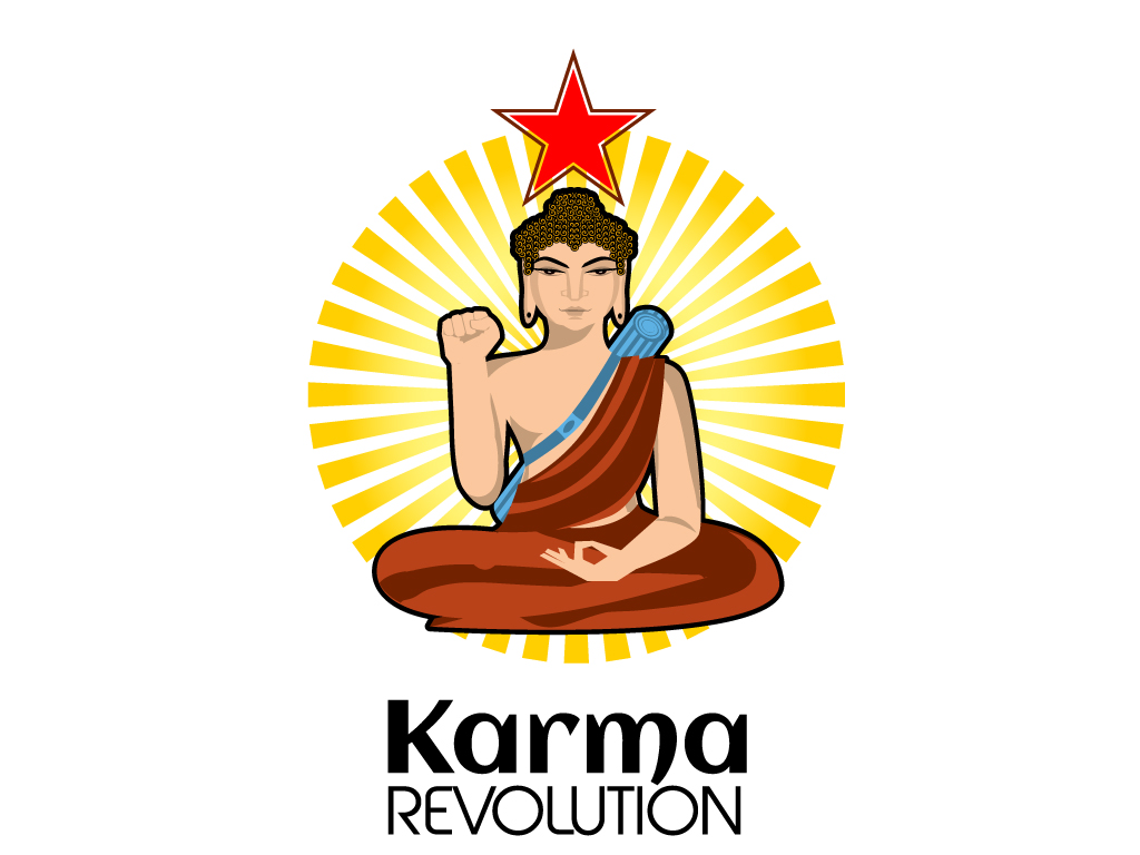 Logo Design by Bling Connect Ink for Karma Yoga Studios | Design #1548155