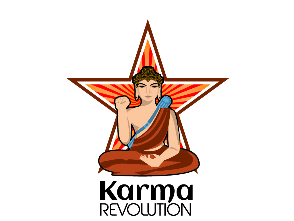 Logo Design by Bling Connect Ink for Karma Yoga Studios | Design #1548159
