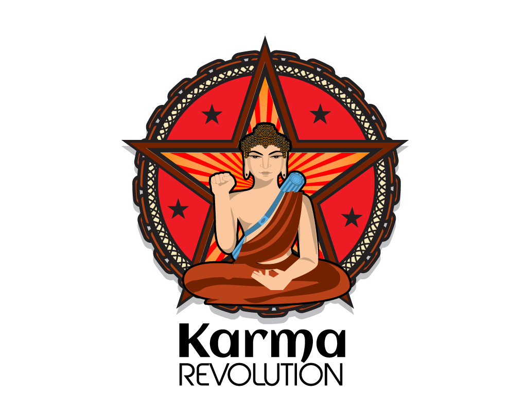 Logo Design by Bling Connect Ink for Karma Yoga Studios | Design #1548169