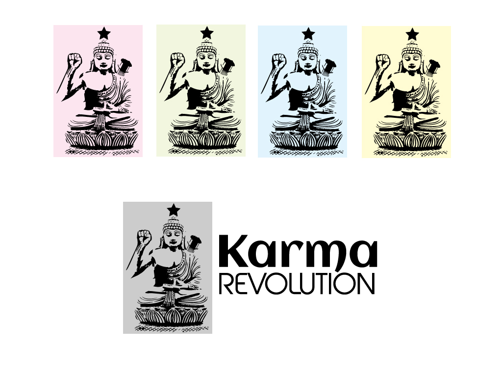 Logo Design by Bling Connect Ink for Karma Yoga Studios | Design #1552447
