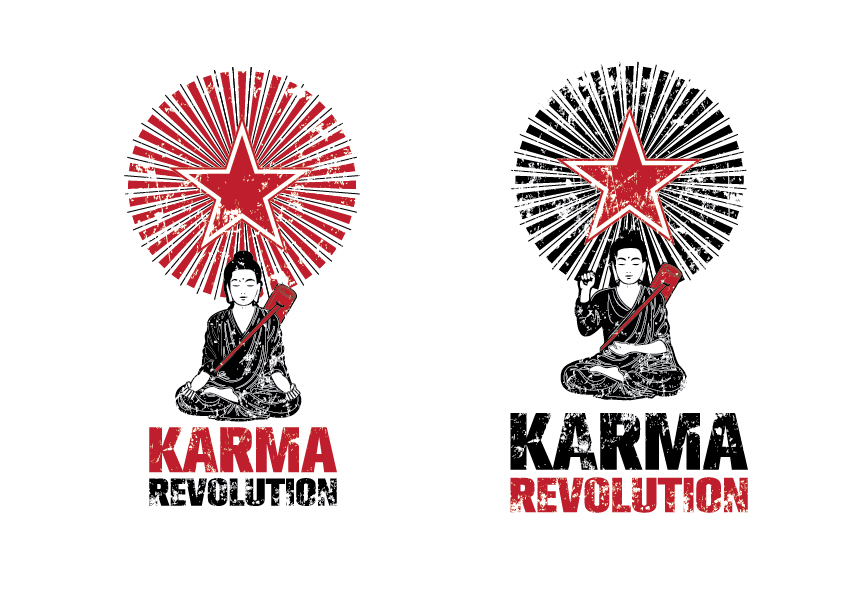 Logo Design by Razzvan for Karma Yoga Studios | Design #1560256