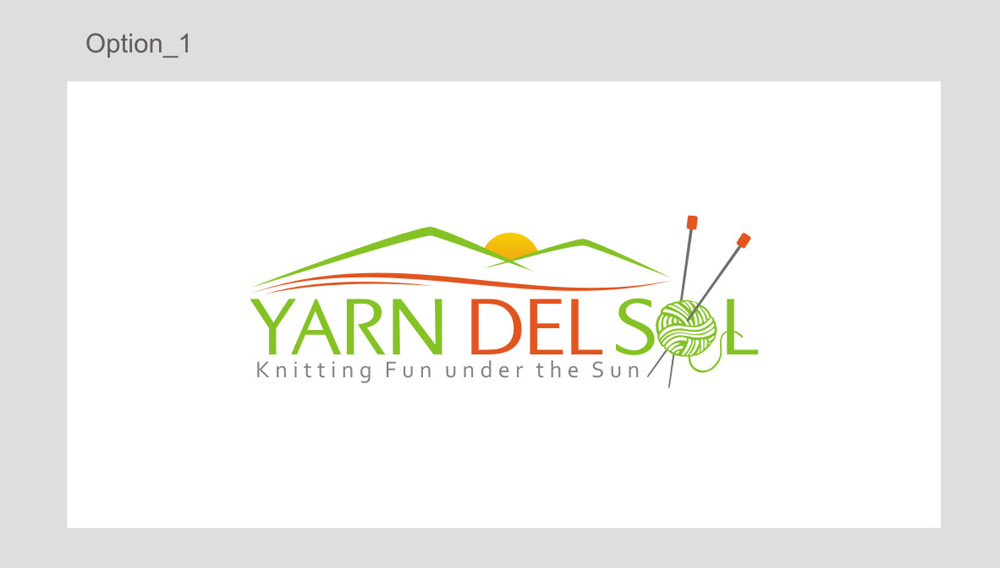 Logo Design by ESolz Technologies for Yarn del Sol | Design #1546624