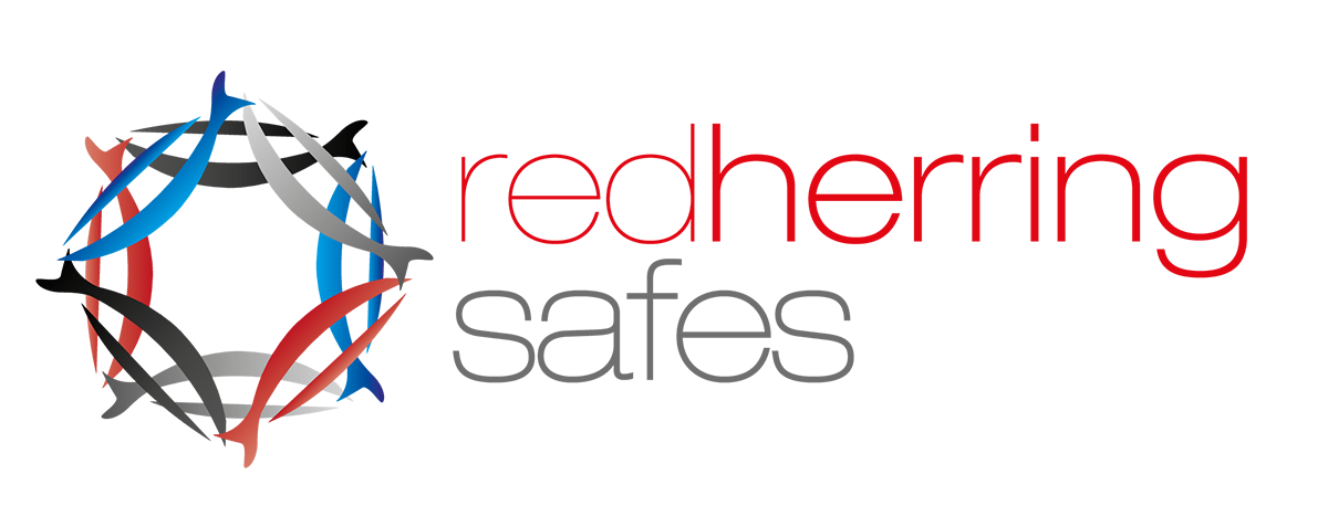 Logo Design by alex fraile for Red Herring Safes | Design #1567633