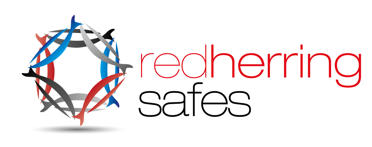 Logo Design by alex fraile for Red Herring Safes | Design #1567640