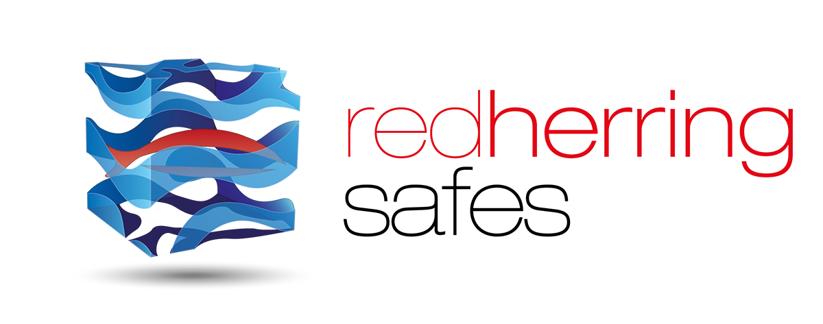 Logo Design by alex fraile for Red Herring Safes | Design #1574311