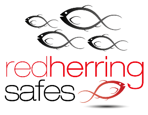 Logo Design by alex fraile for Red Herring Safes | Design: #1592145