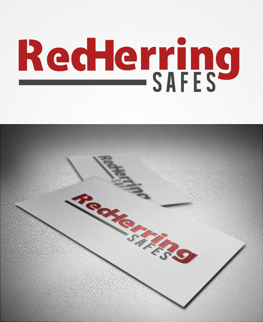 Logo Design by Bilal X.D for Red Herring Safes | Design #1551674