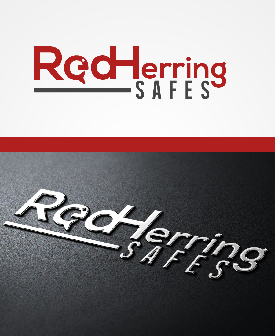 Logo Design by Bilal X.D for Red Herring Safes | Design #1555819