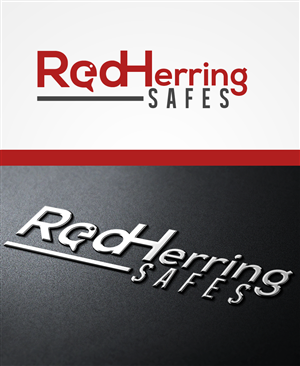 Logo Design by Bilal X.D for Red Herring Safes | Design: #1555819