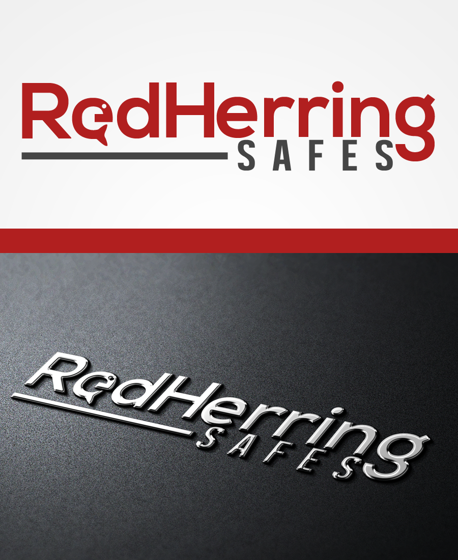 Logo Design by Bilal X.D for Red Herring Safes | Design #1558282