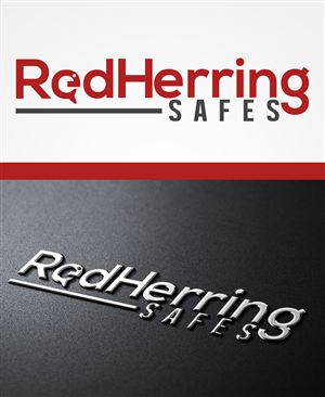 Logo Design by Bilal X.D for Red Herring Safes | Design: #1558282