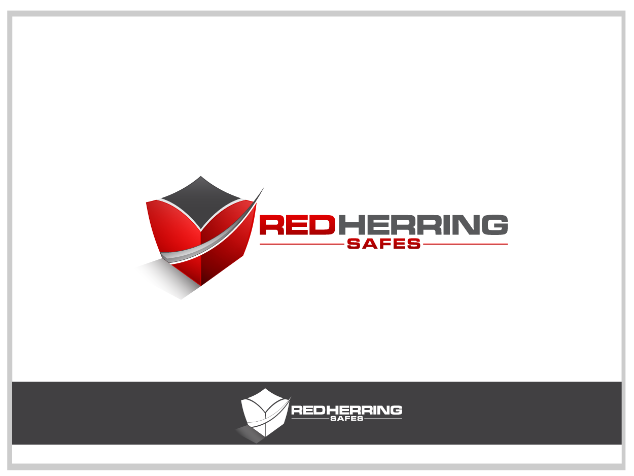 Logo Design by vhey for Red Herring Safes | Design #1580590