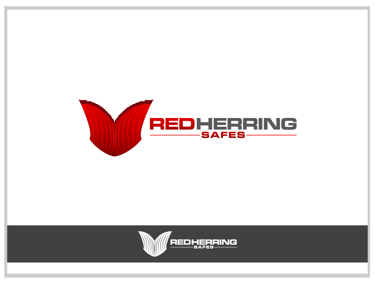 Logo Design by vhey for Red Herring Safes | Design #1584532