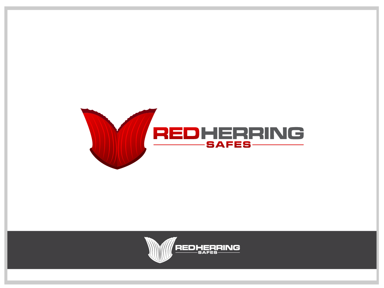 Logo Design by vhey for Red Herring Safes | Design #1584534