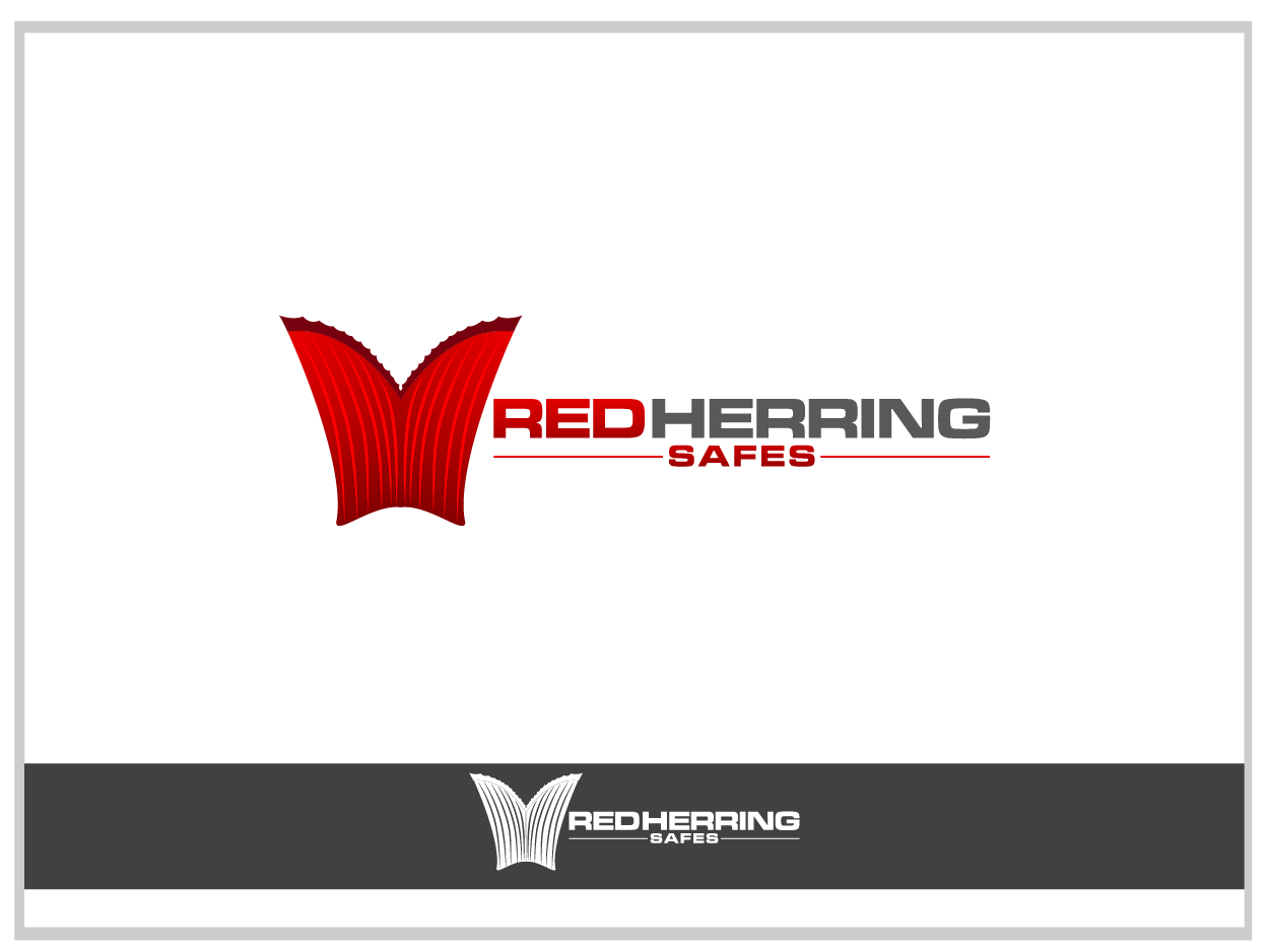 Logo Design by vhey for Red Herring Safes | Design #1584572