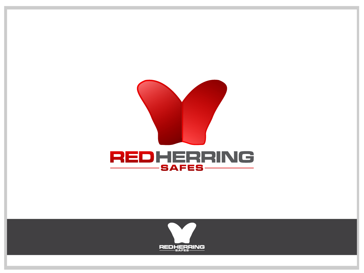 Logo Design by vhey for Red Herring Safes | Design #1584648