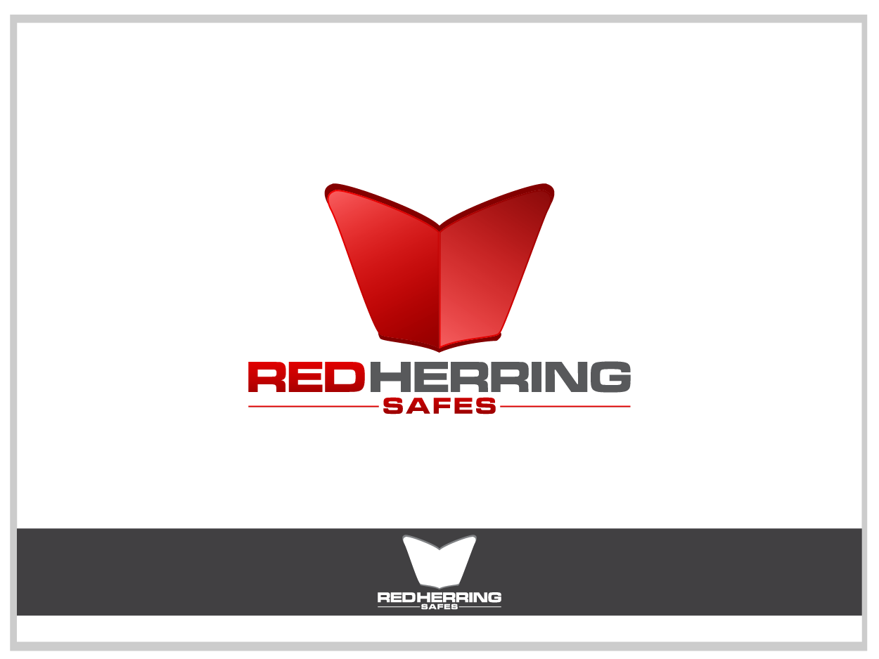 Logo Design by vhey for Red Herring Safes | Design #1584861