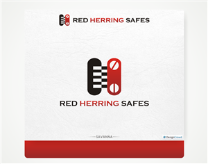 Logo Design by Savana for Red Herring Safes | Design: #1585423