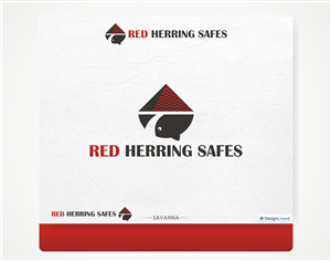 Logo Design by Savana for Red Herring Safes | Design: #1587175