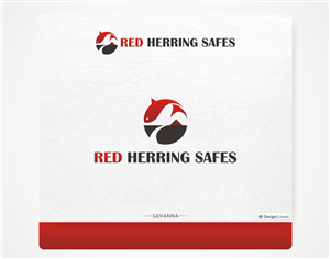 Logo Design by Savana for Red Herring Safes | Design: #1587705
