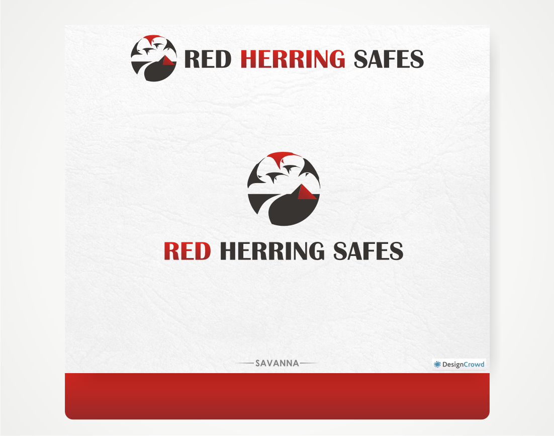 Logo Design by Savana for Red Herring Safes | Design #1588878