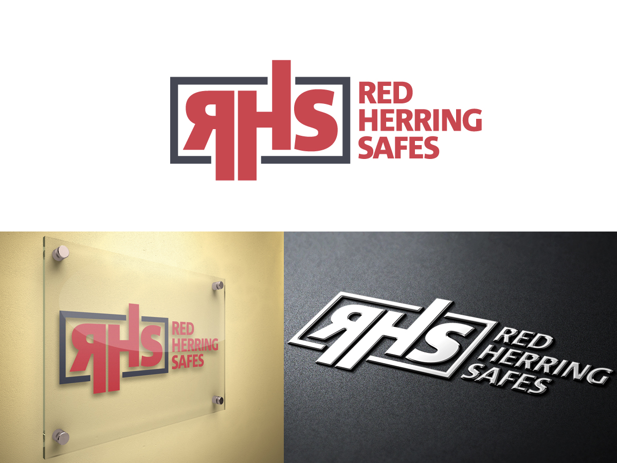 Diseño de Logo por MIM design para Red Herring Safes | Diseño #1560662