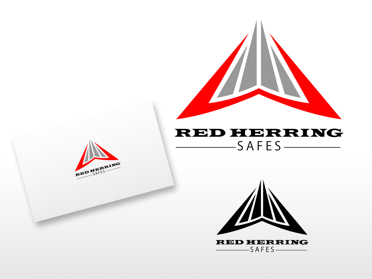 Logo Design by vladst2004 for Red Herring Safes | Design #1550655